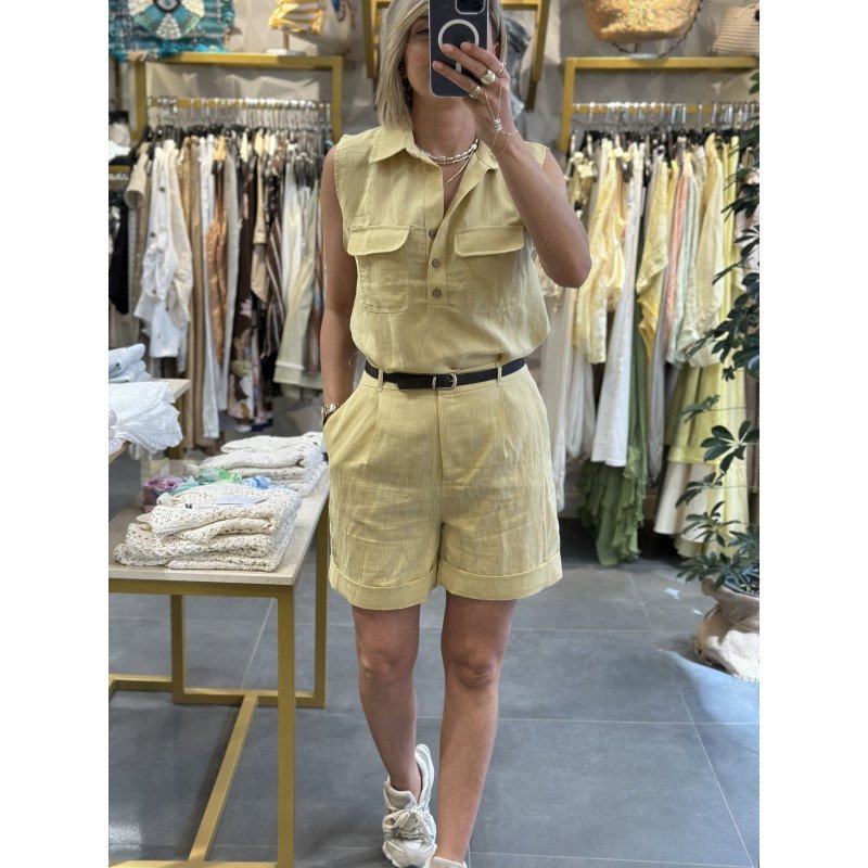 Gömlek Şort Takım 3