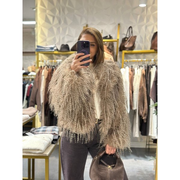 Kahve Kırçıllı Kürk