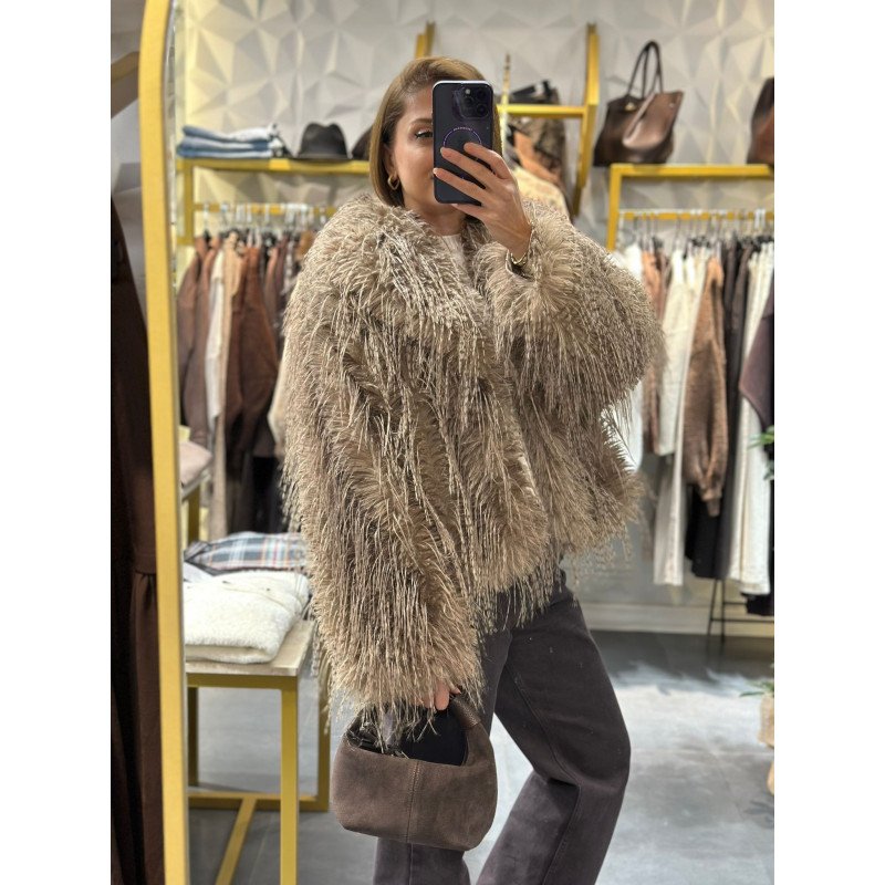 Kahve Kırçıllı Kürk