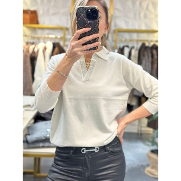 Polo Yaka Merserize İthal Triko